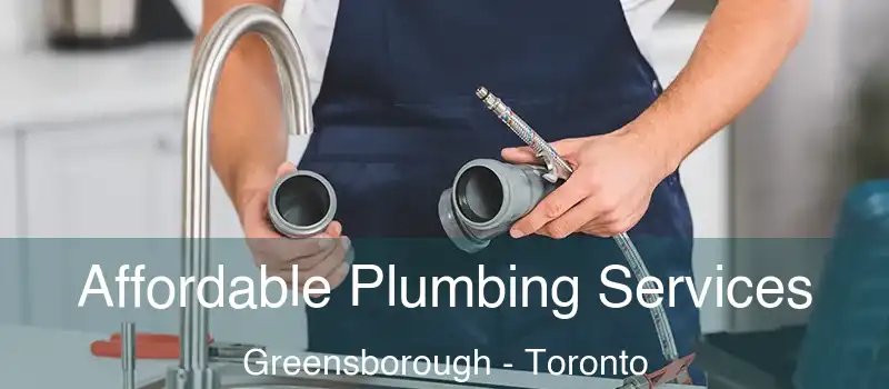  Affordable Plumbing Services Greensborough - Toronto