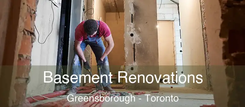  Basement Renovations Greensborough - Toronto