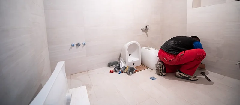 Basement Bathroom Shower Installation in Greensborough, Toronto