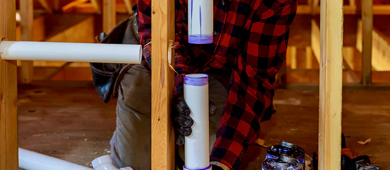 Process of Rough In Plumbing in Greensborough, Toronto