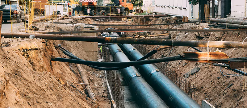 Underground Drainage Pipe Replacement in Greensborough, Toronto