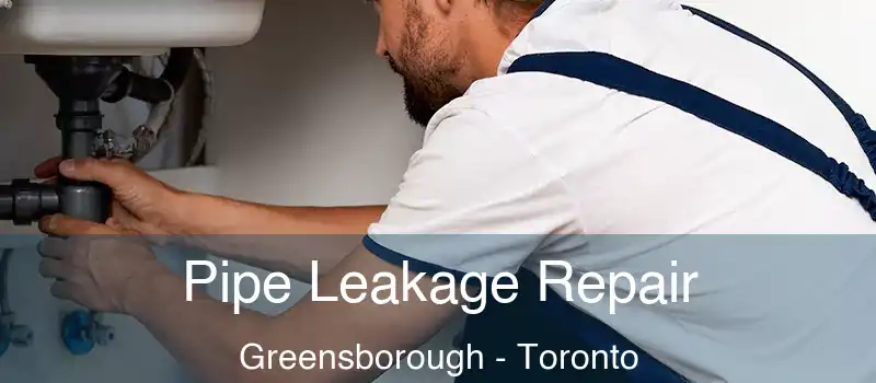  Pipe Leakage Repair Greensborough - Toronto