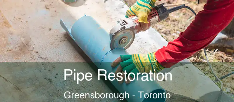  Pipe Restoration Greensborough - Toronto