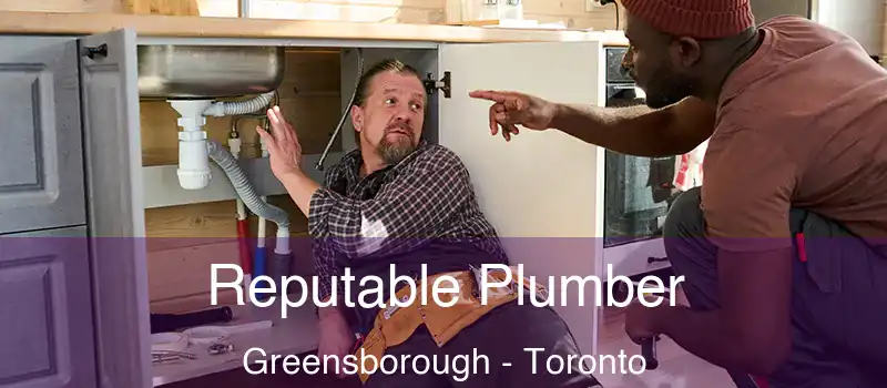  Reputable Plumber Greensborough - Toronto