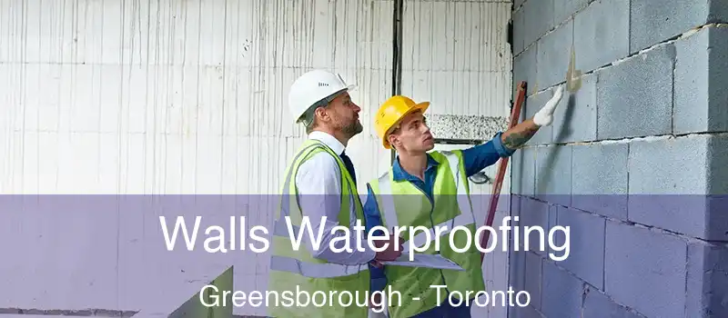  Walls Waterproofing Greensborough - Toronto
